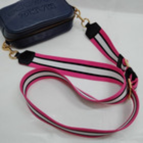 MARC JACOBS Crossbody Navy Blue Leather - Picture 2 of 9